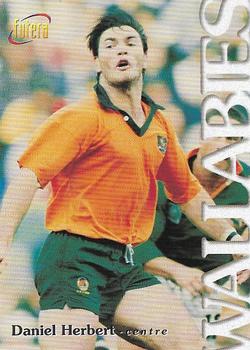 1996 Futera Rugby Union #13 Daniel Herbert Front